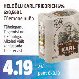 Allahindlus - HELE ÕLU KARL FRIEDRICH