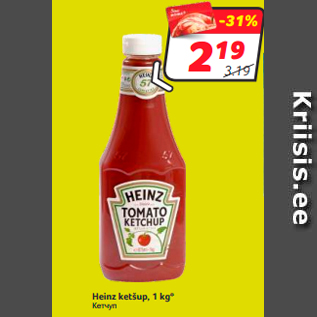 Allahindlus - Heinz ketšup, 1 kg*