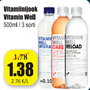 Allahindlus - Vitamiinijook Vitamin Well