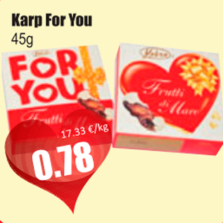 Allahindlus - Karp For You 45 g