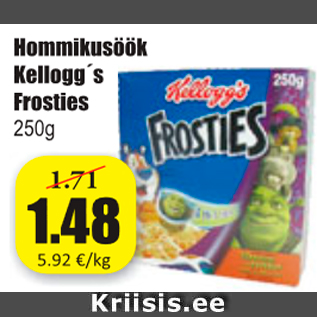 Allahindlus - Hommikusöök Kellogg`s Frosties, 250 g