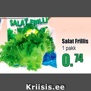 Allahindlus - Salat Frillis