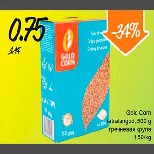 Allahindlus - Gold Corn tatratangud, 500 g