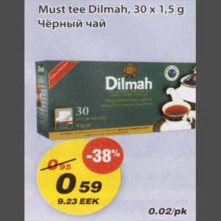 Allahindlus - Must tee Dilmah