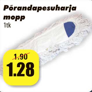 Allahindlus - Põrandapesuharja mopp 1tk