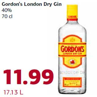 Allahindlus - Gordon’s London Dry Gin