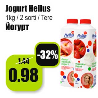 Allahindlus - Jogurt Hellus