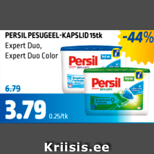 Allahindlus - PERSIL PESUGEEL-KAPSLID