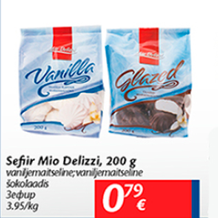 Allahindlus - Sefir Mio Delizzi, 200 g