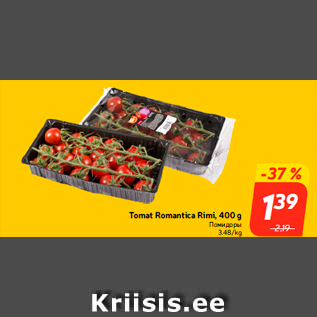 Allahindlus - Tomat Romantica Rimi, 400 g