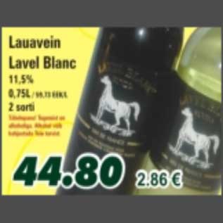 Allahindlus - Lauavein Lavel Blanc