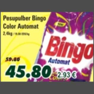 Allahindlus - Pesupulber Bingo Color Automat