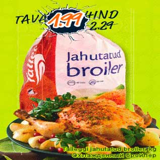 Allahindlus - Talleggi jahutatud broiler