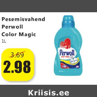 Allahindlus - Pesemisvahend Perwoll Color Magic