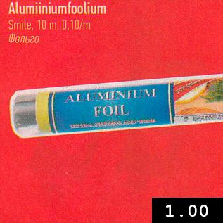 Allahindlus - Alumiiniumfoolium