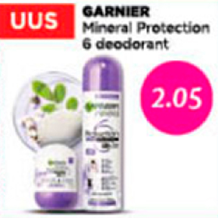 Allahindlus - Garnier Mineral Protection 6 deodorant