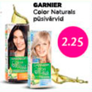 Allahindlus - Garnier Color Naturals püsivärvid