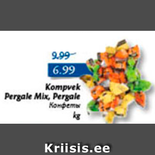 Allahindlus - Kompvek PergaleMix, Pergale 1 kg