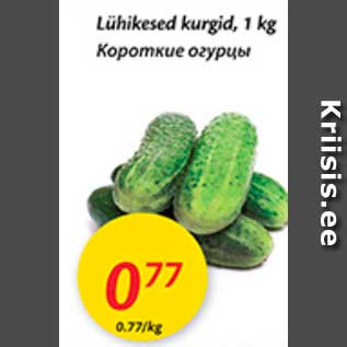 Allahindlus - Lühikesed kurgid, 1 kg