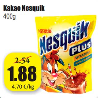 Allahindlus - Kakao Nesquik 400g