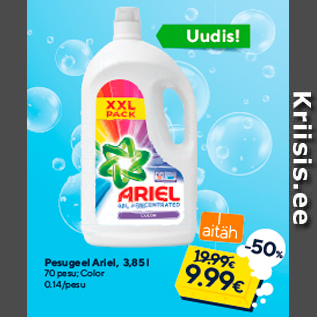 Allahindlus - Pesugeel Ariel, 3,85 l