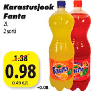 Allahindlus - Karastusjook Fanta