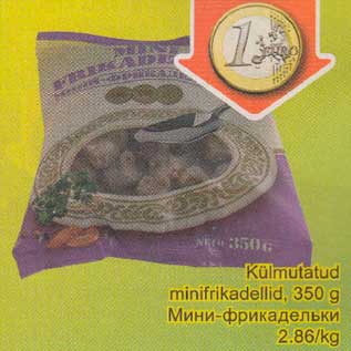 Allahindlus - Külmutatud minifrikadellid, 350 g