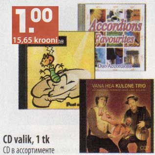 Allahindlus - CD valik