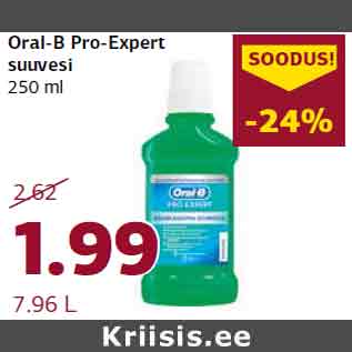 Allahindlus - Oral-B Pro-Expert suuvesi 250 ml