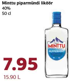 Allahindlus - Minttu piparmündi liköör 40% 50 cl