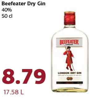 Allahindlus - Beefeater Dry Gin 40% 50 cl