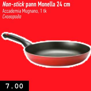 Allahindlus - Non-stick pann Monella 24 cm