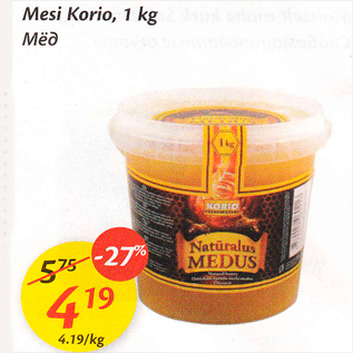 Allahindlus - Mesi Korio, 1 kg