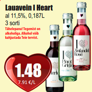 Allahindlus - Lauavein I Heart