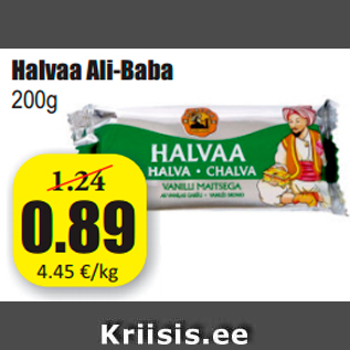 Allahindlus - Halvaa Ali-Baba 200g