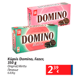 Allahindlus - Küpsis Domino, fazer, 350 g