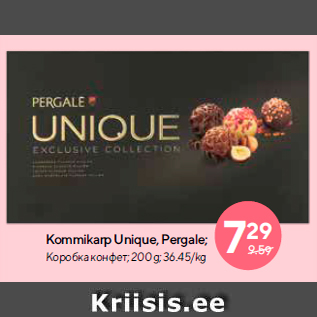 Allahindlus - Kommikarp Unique, Pergale; 200 g