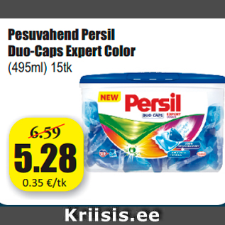 Allahindlus - Pesuvahend Persil Duo-Caps Expert Color