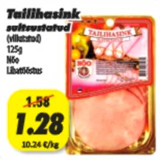 Allahindlus - Tailihasink suitsustatud 125g