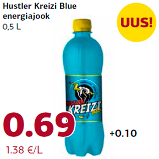 Allahindlus - Hustler Kreizi Blue energiajook 0,5 L