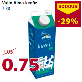 Allahindlus - Valio Alma keefir 1 kg