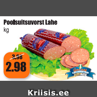 Allahindlus - Poolsuitsuvorst Lahe kg