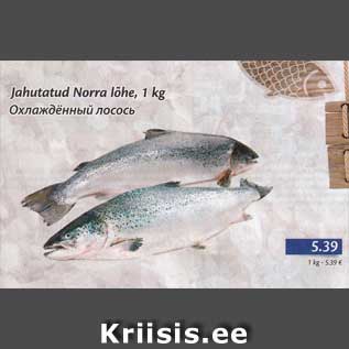 Allahindlus - Jahutatud Norra lõhe, 1 kg