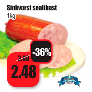 Allahindlus - Sinkvorst sealihast 1 kg