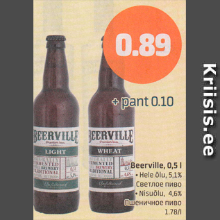 Allahindlus - Beerville, 0,5 l