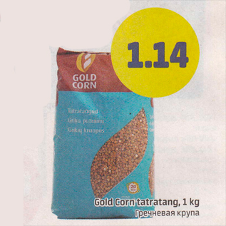 Allahindlus - Gold Corn tatratang, 1 kg