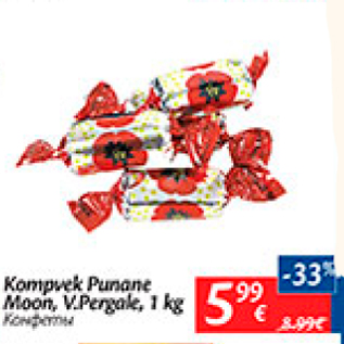 Allahindlus - Kompvek Punane Moon, V.Pergale, 1 kg