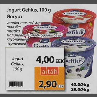 Allahindlus - Jogurt Gefilus