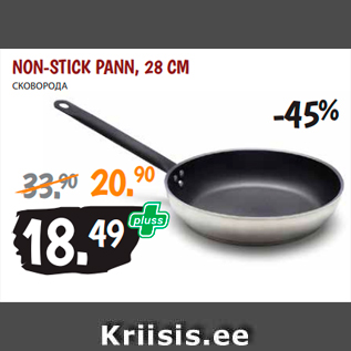 Allahindlus - NON-STICK PANN, 28 CM