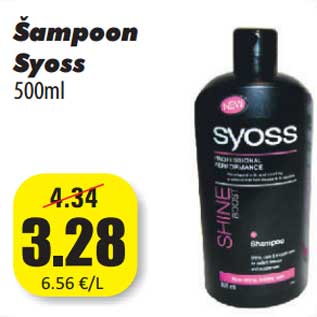 Allahindlus - Šampoon Syoss 500ml